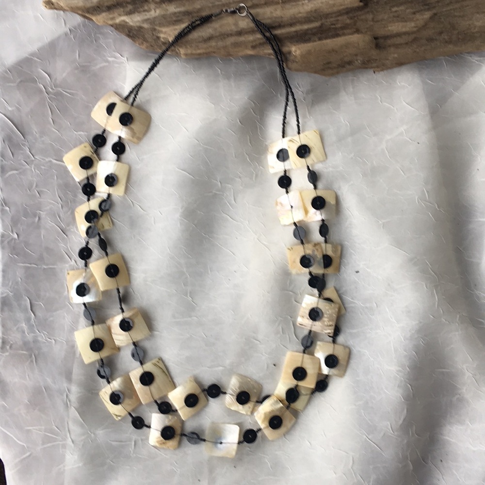 Double Strand Shell Necklace